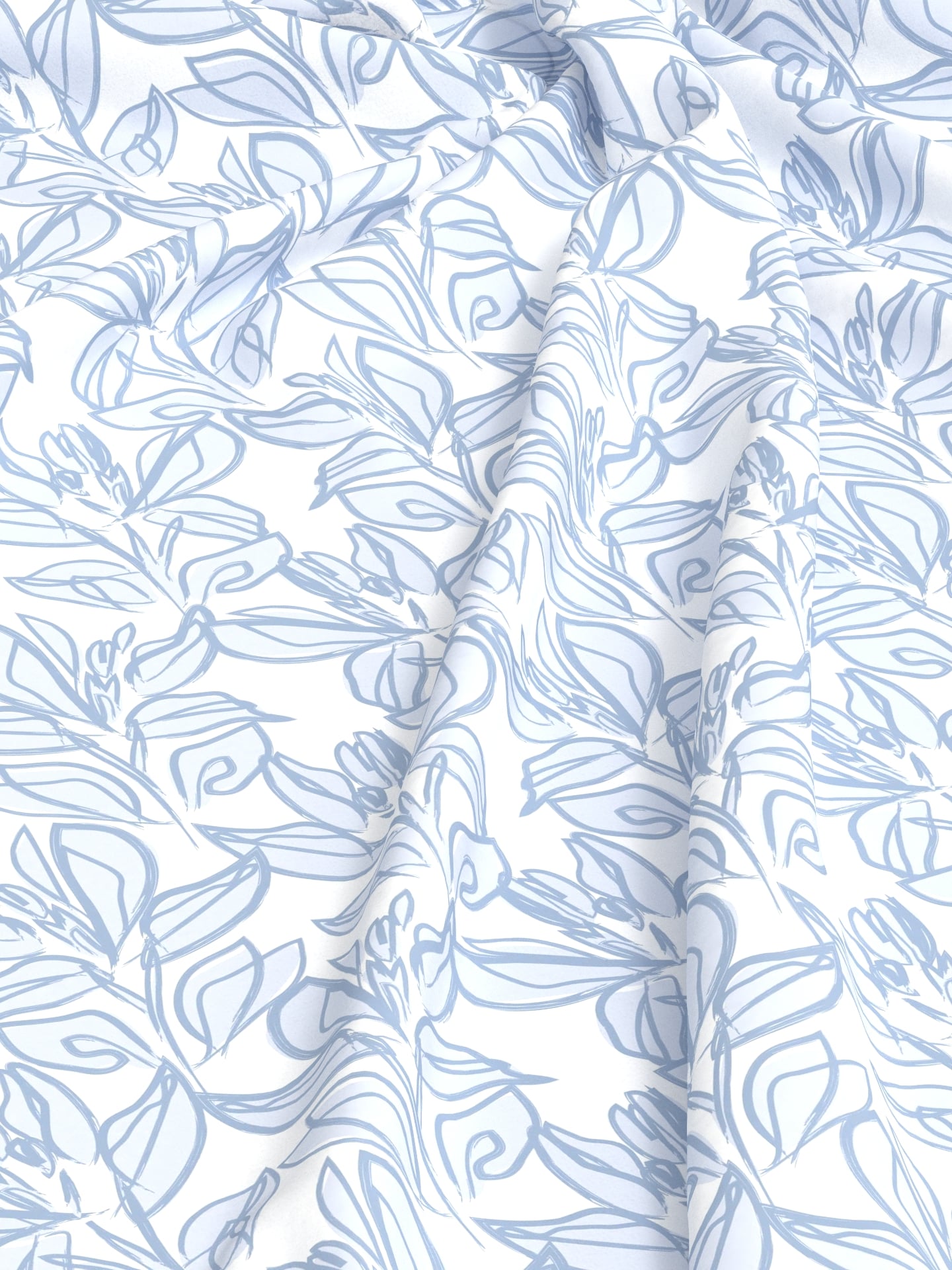 Blue Leaf Crepe