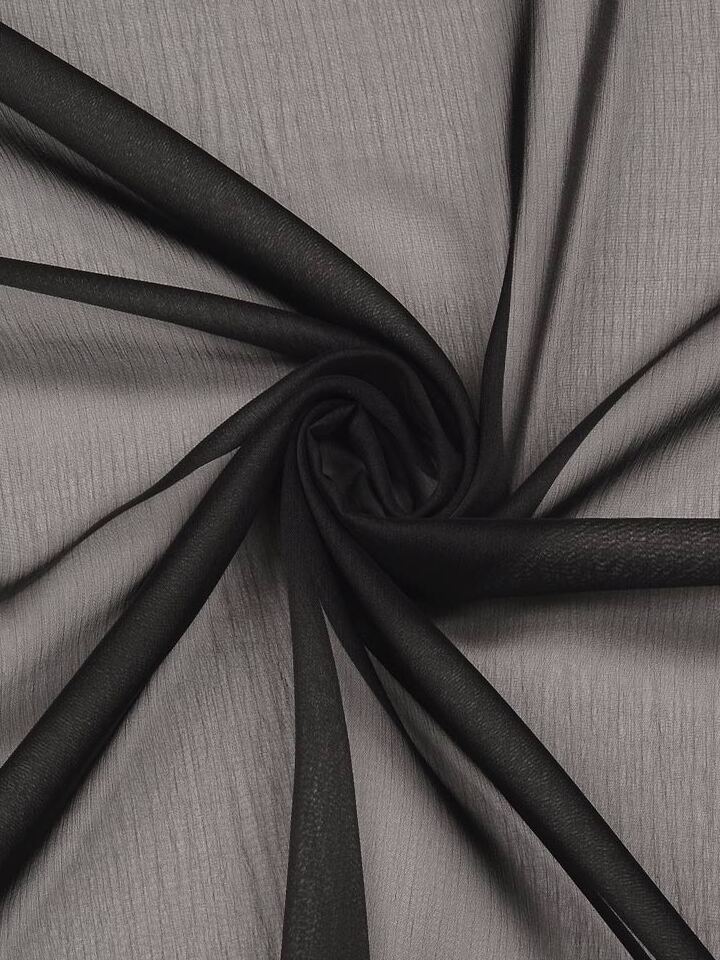 Black Chiffon