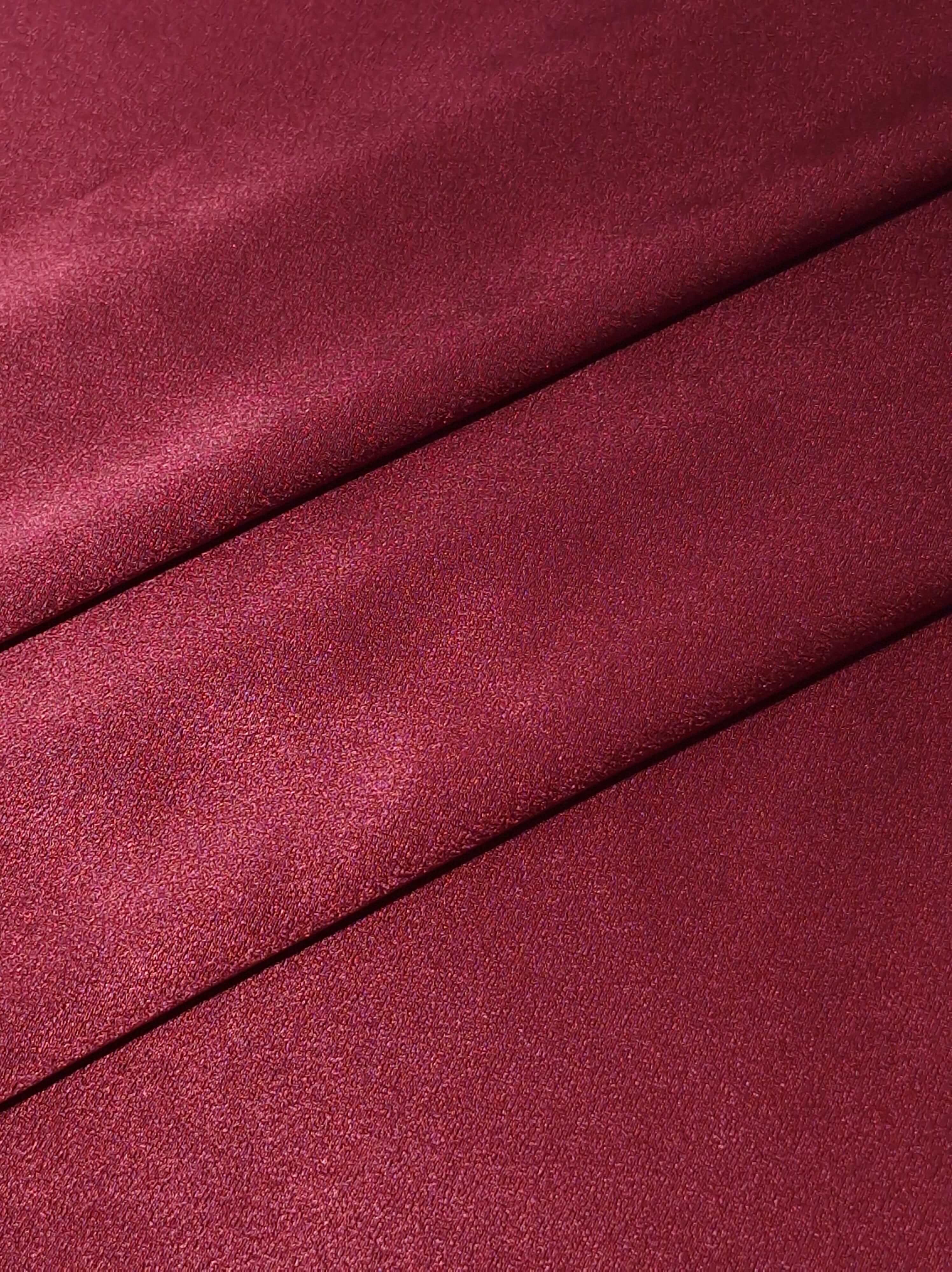 Burgundy Satin