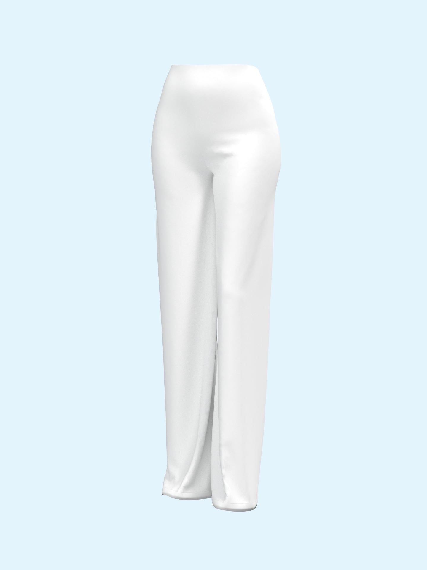 Wide-leg Long Pants