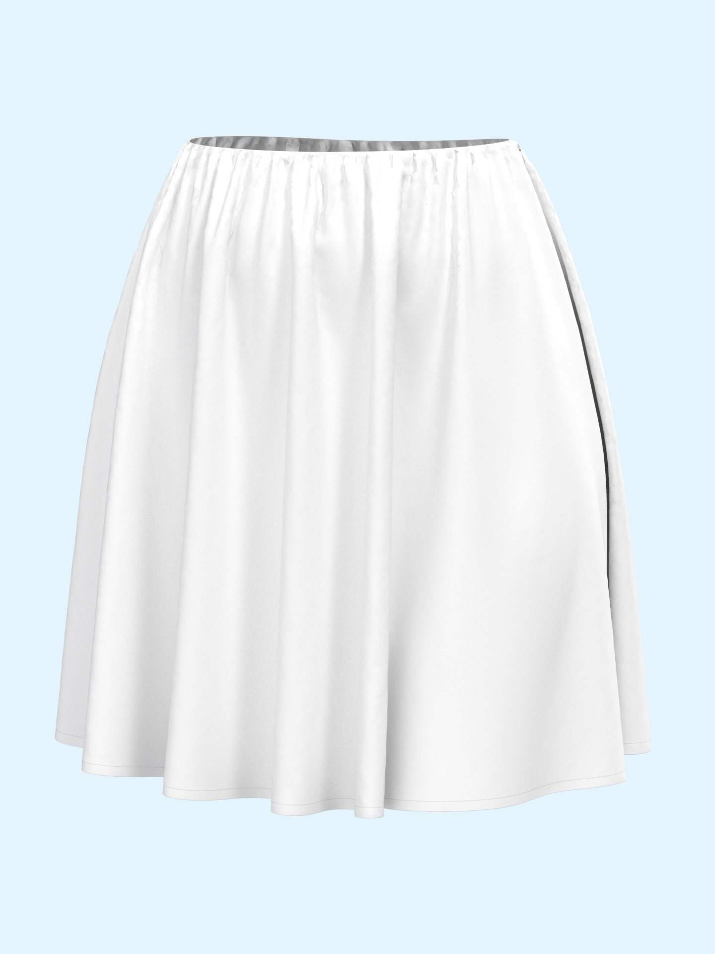 Flared Mini Skirt